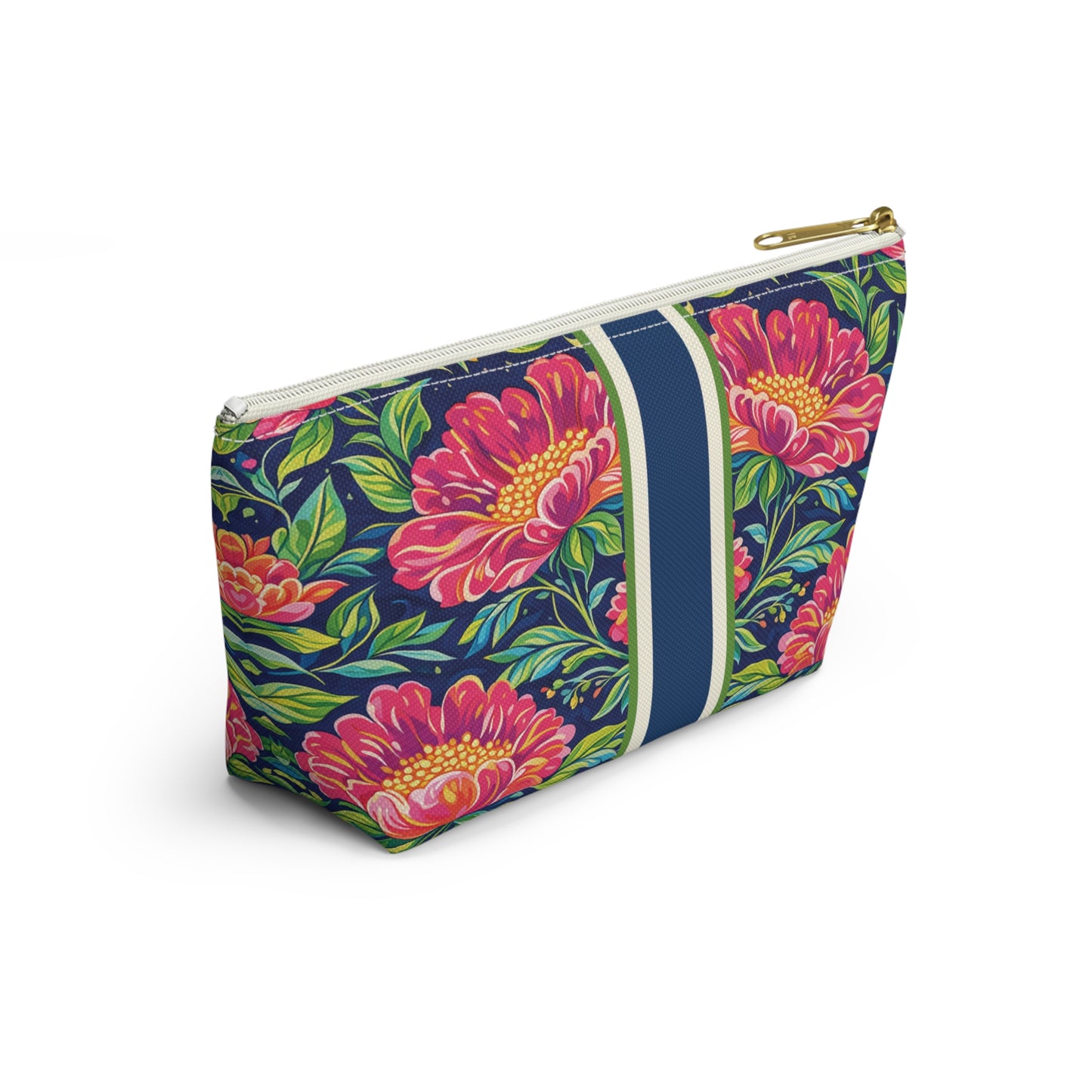 Grandmillennial Peony Mahjong Tile Bag