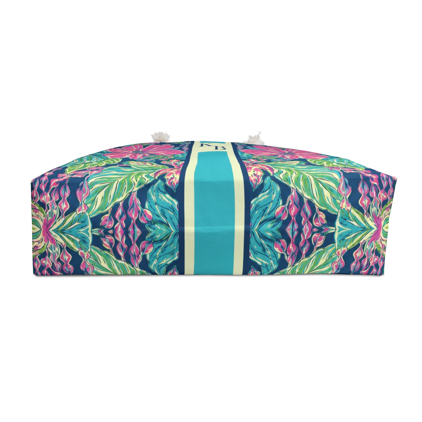 Electric Hibiscus Mahjong Rack Tote Bag