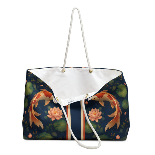Imperial Koi Pond Mahjong Rack Tote Bag