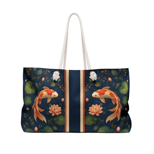Imperial Koi Pond Mahjong Rack Tote Bag