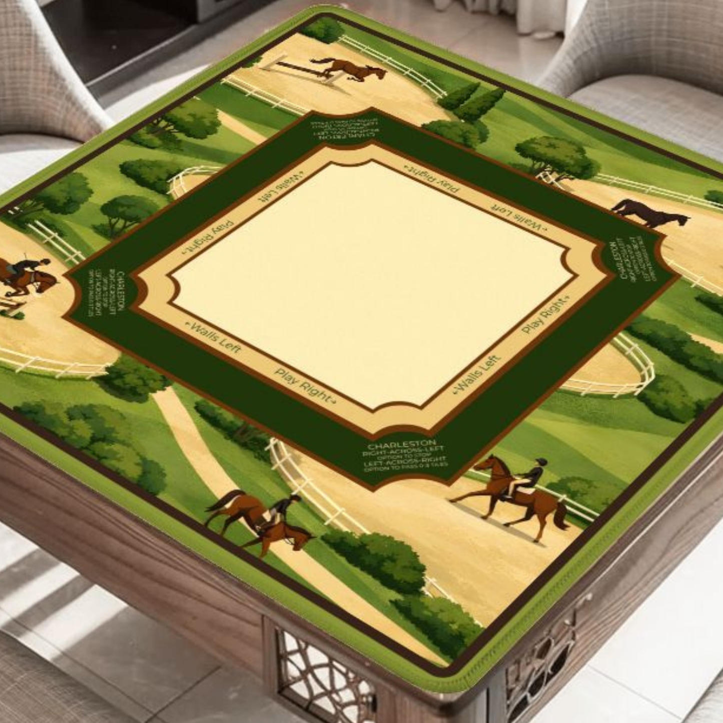 Grand Prix Estate Mahjong Mat