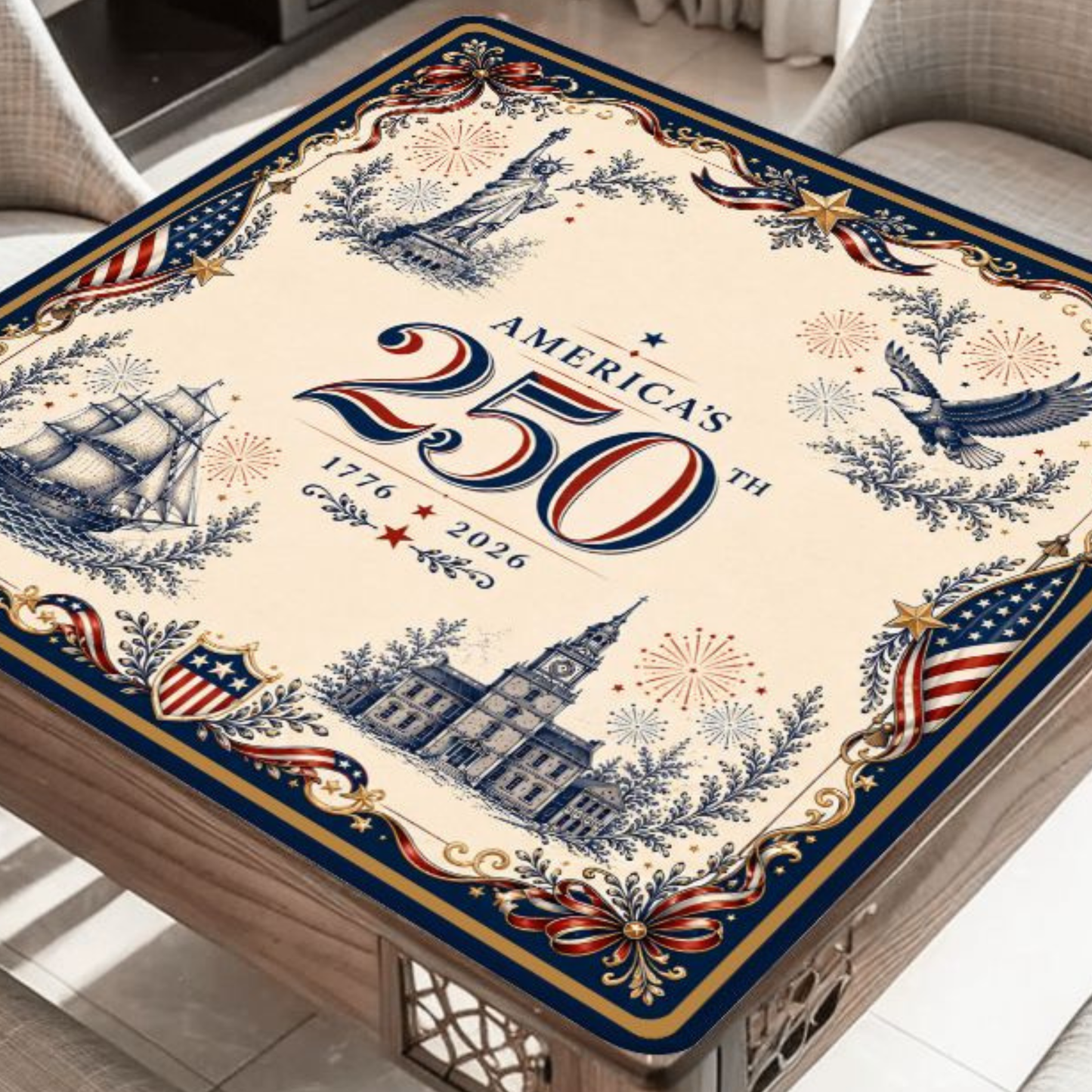 Liberty 250 Mahjong Mat