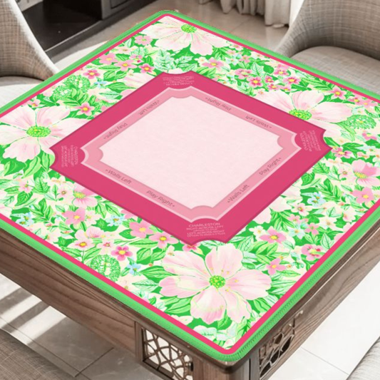 Palm Beach Blossom Mahjong Mat