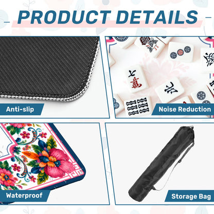 Fiesta Bloom Mahjong Mat