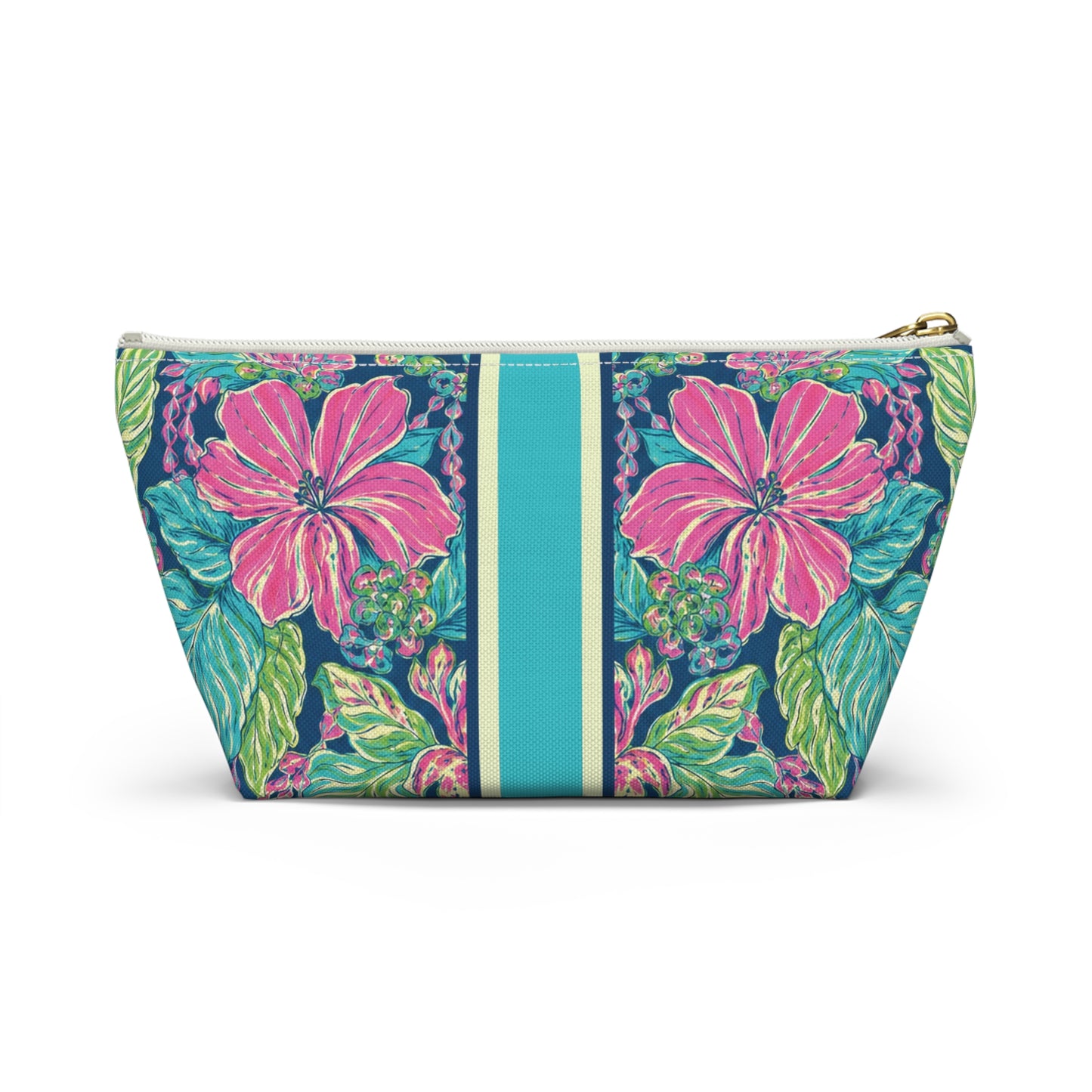 Electric Hibiscus Mahjong Tile Bag
