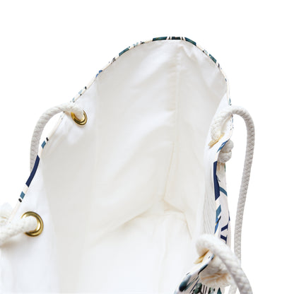 Cobalt Garden Mahjong Rack Tote Bag
