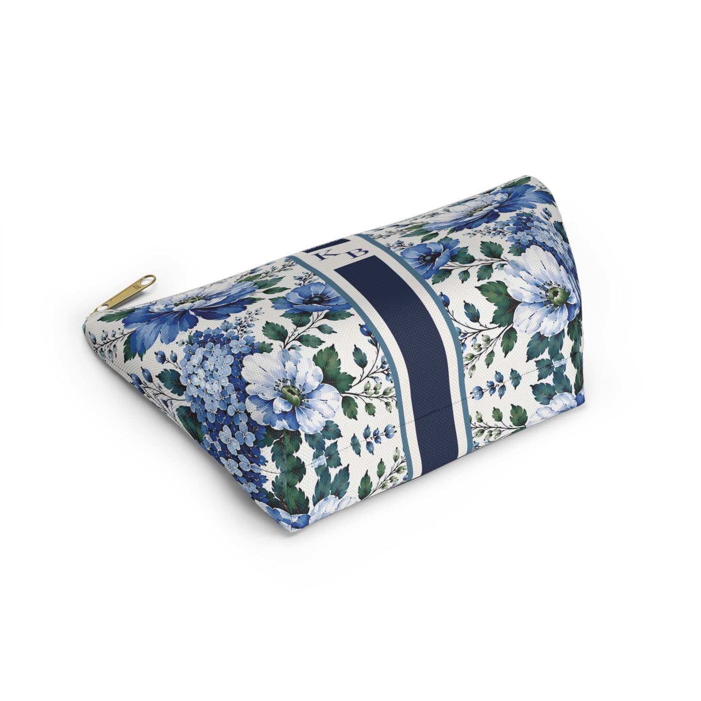 Cobalt Garden Mahjong Tile Bag