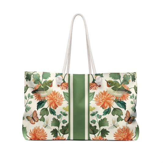 Aviary Garden Mahjong Rack Tote Bag