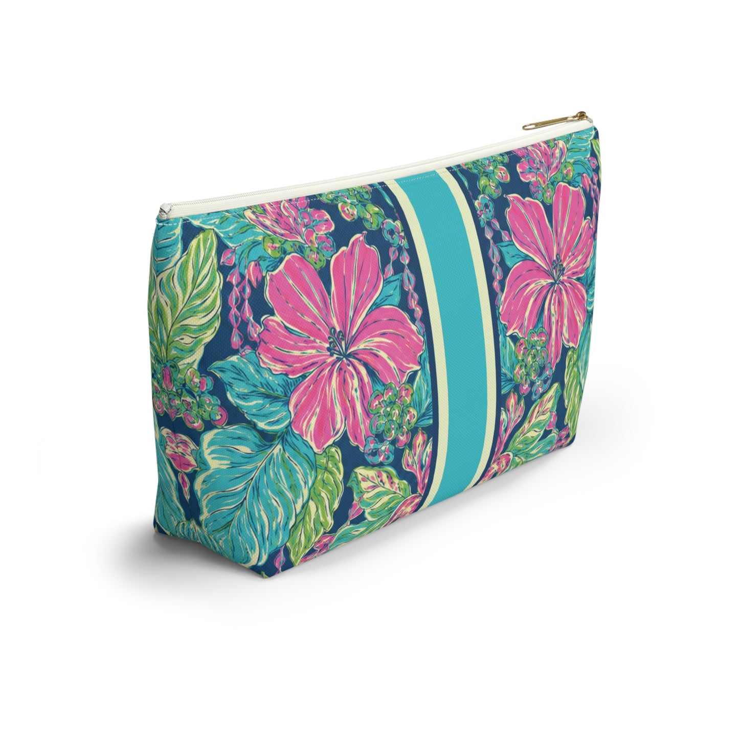 Electric Hibiscus Mahjong Tile Bag