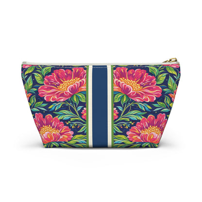 Grandmillennial Peony Mahjong Card & Accessory Pouch
