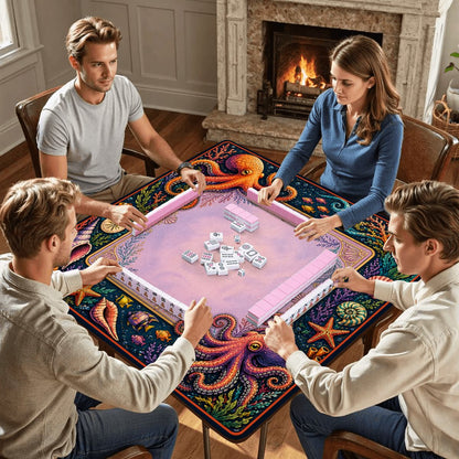 Octopus Reef Mahjong Mat