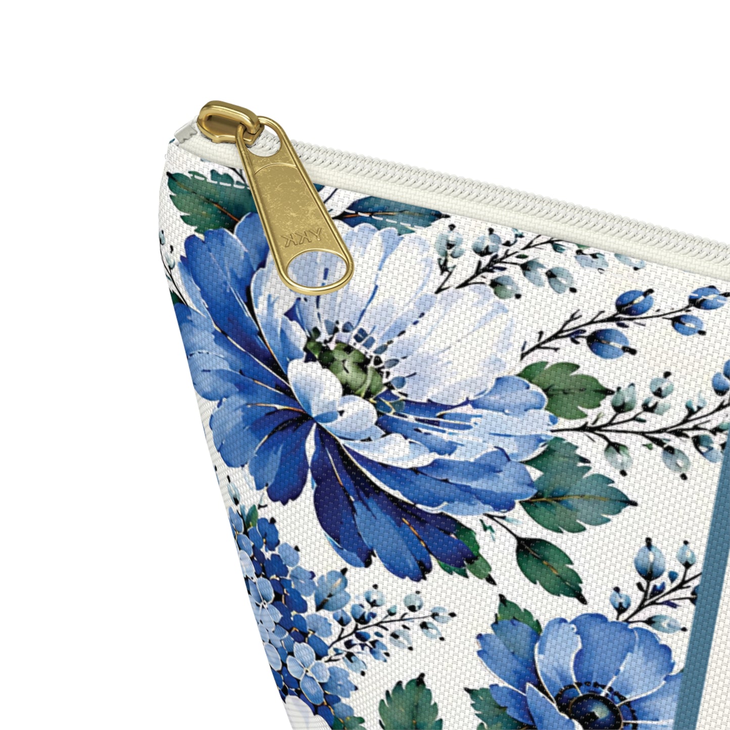 Cobalt Garden Mahjong Tile Bag