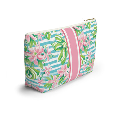 Palm Ribbon Garden Mahjong Tile Bag