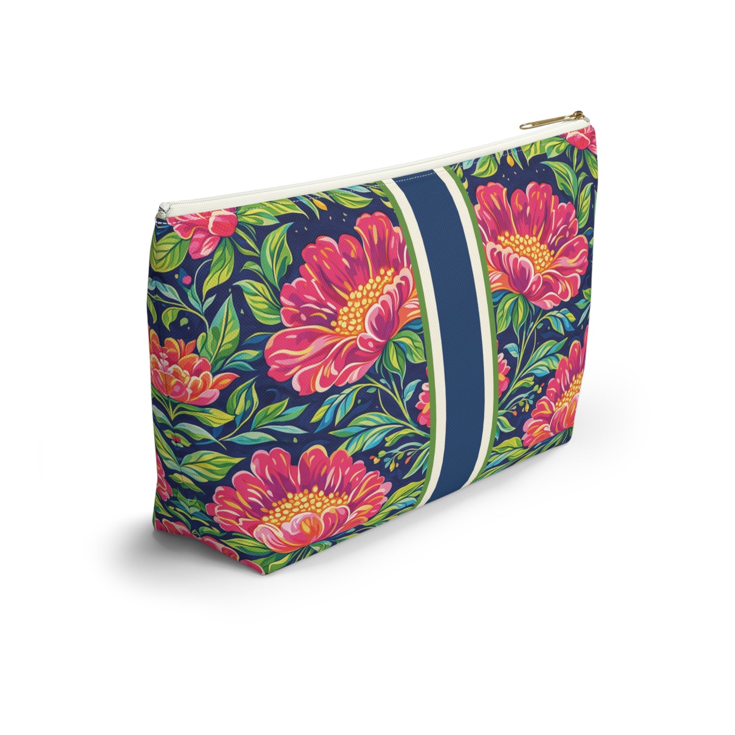 Grandmillennial Peony Mahjong Tile Bag