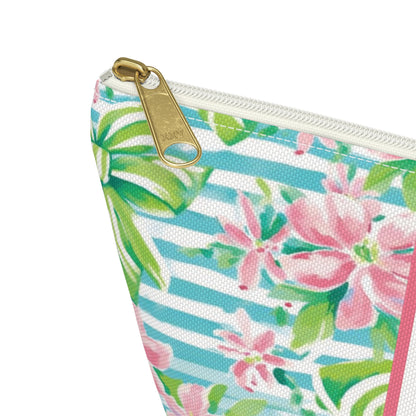 Palm Ribbon Garden Mahjong Card & Accessory Pouch
