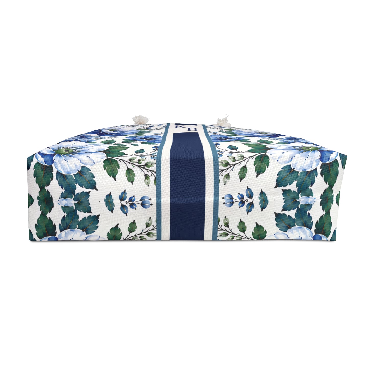 Cobalt Garden Mahjong Rack Tote Bag