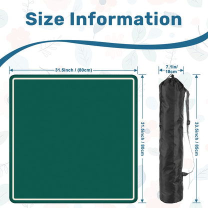 Emerald Society Mahjong Mat