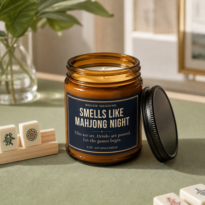 Smells Like Mahjong Night Candle