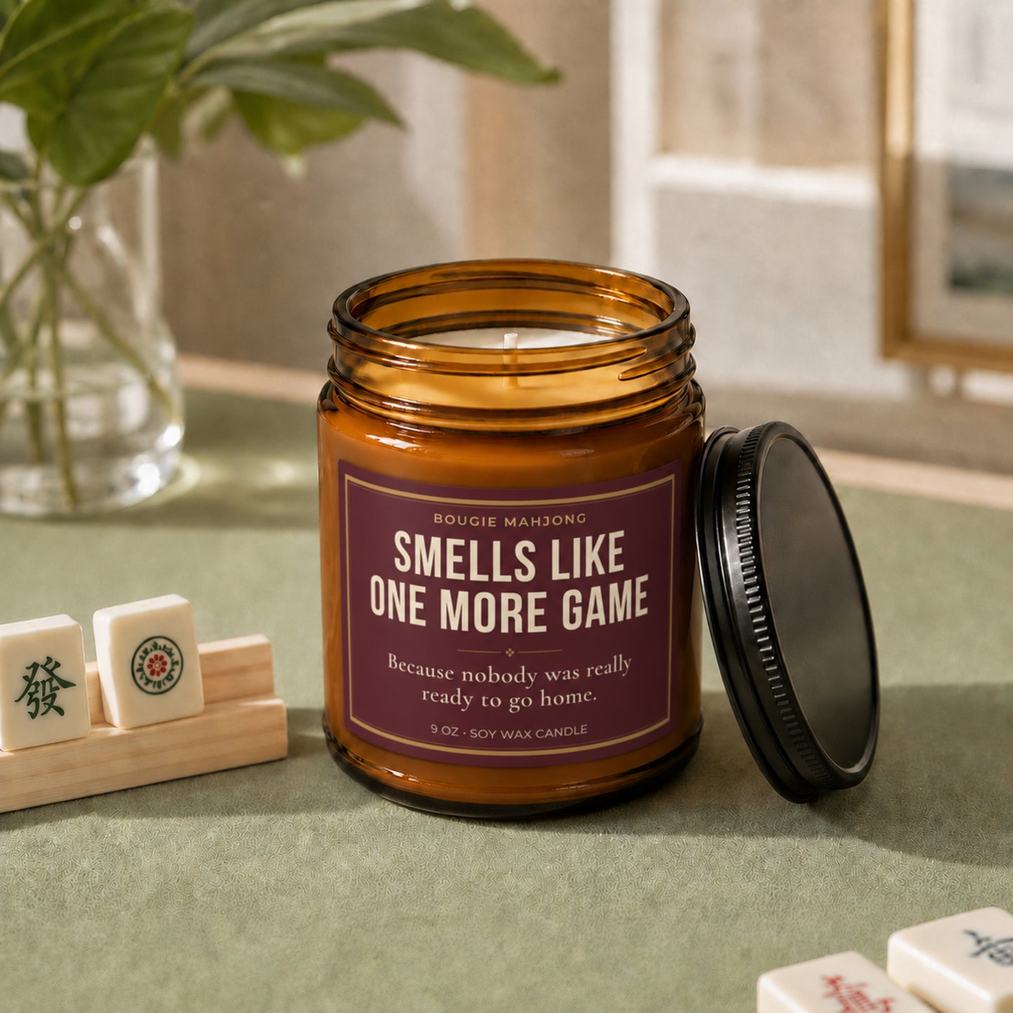 Smells Like One More Game Candle