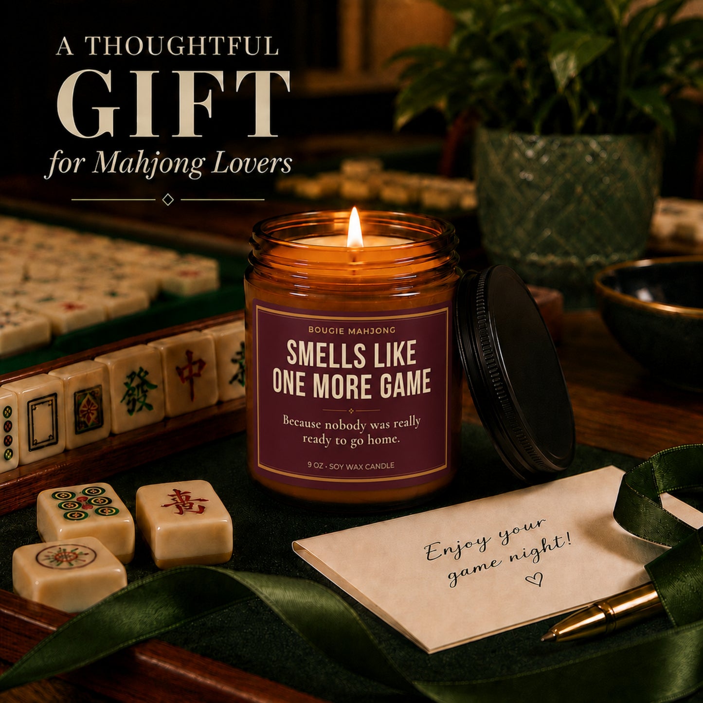 Smells Like One More Game Candle