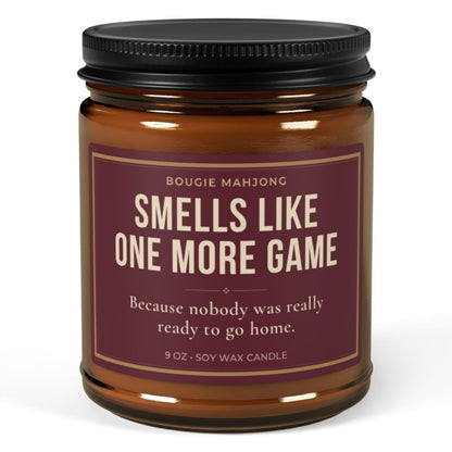 Smells Like One More Game Candle