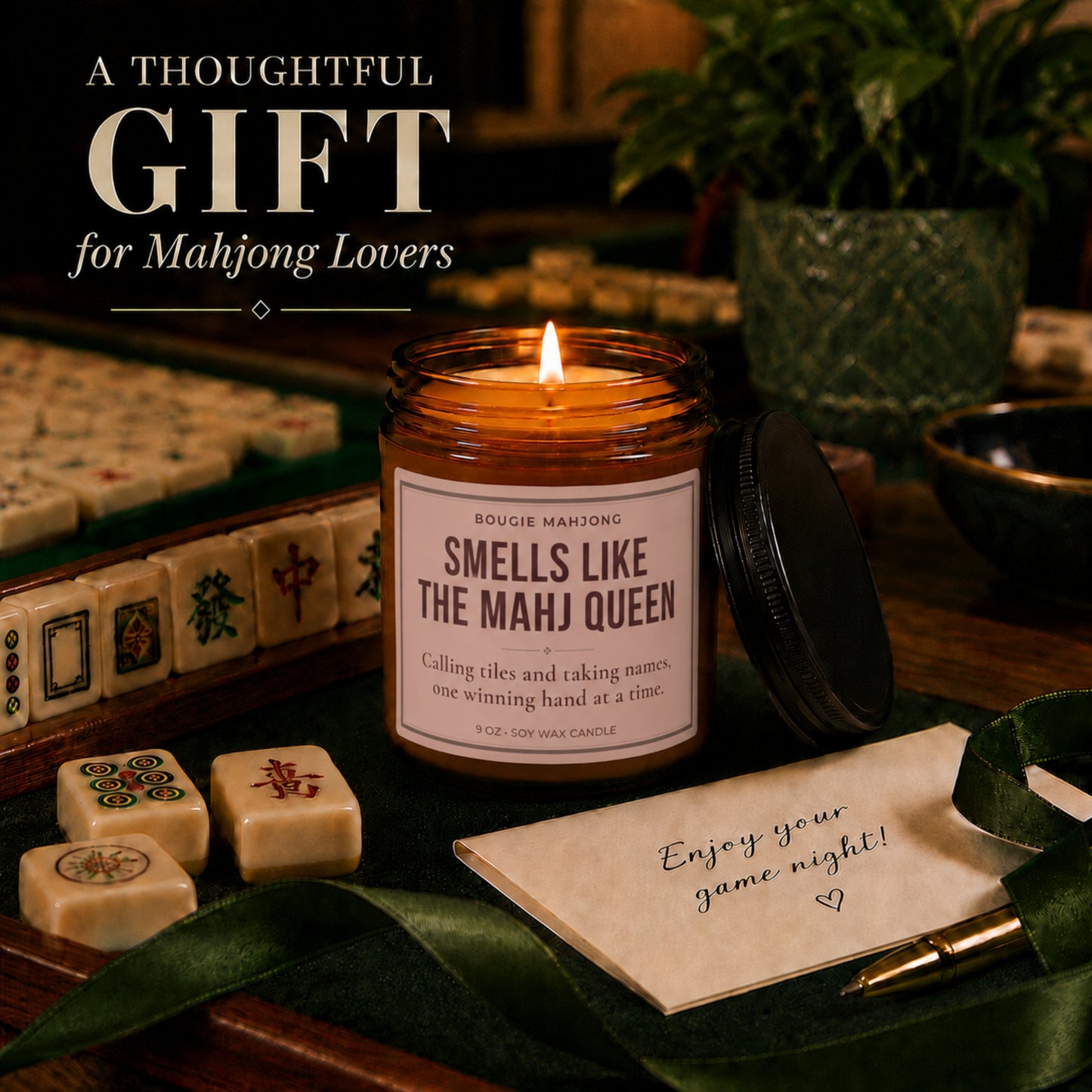 Smells Like the Mahj Queen Candle
