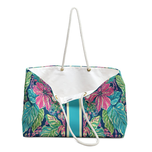 Electric Hibiscus Mahjong Rack Tote Bag