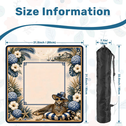 Riviera Leopard Mahjong Mat