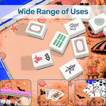 Palm Beach Summerween Mahjong Mat