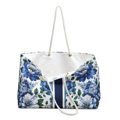 Cobalt Garden Mahjong Rack Tote Bag