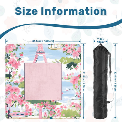 Parisian Garden Mahjong Mat