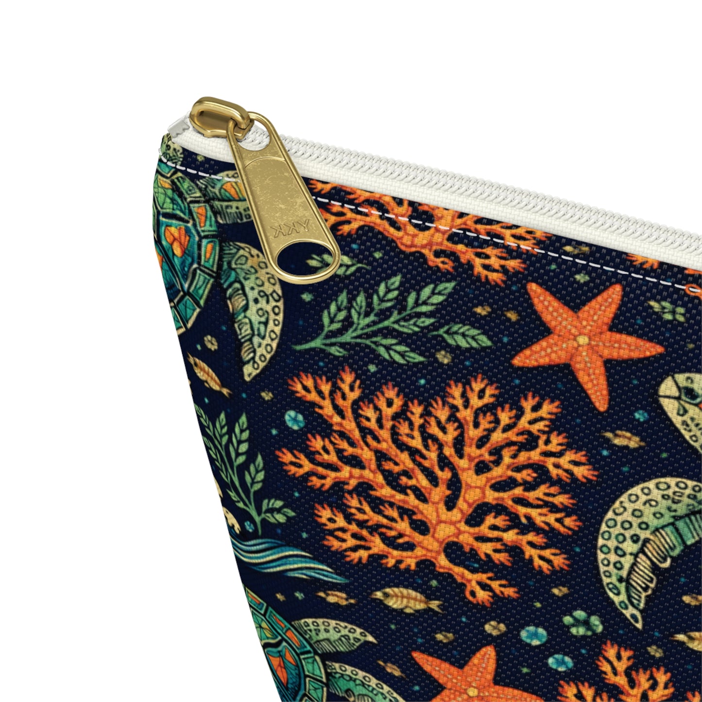 Indigo Reef Mahjong Card & Accessory Pouch