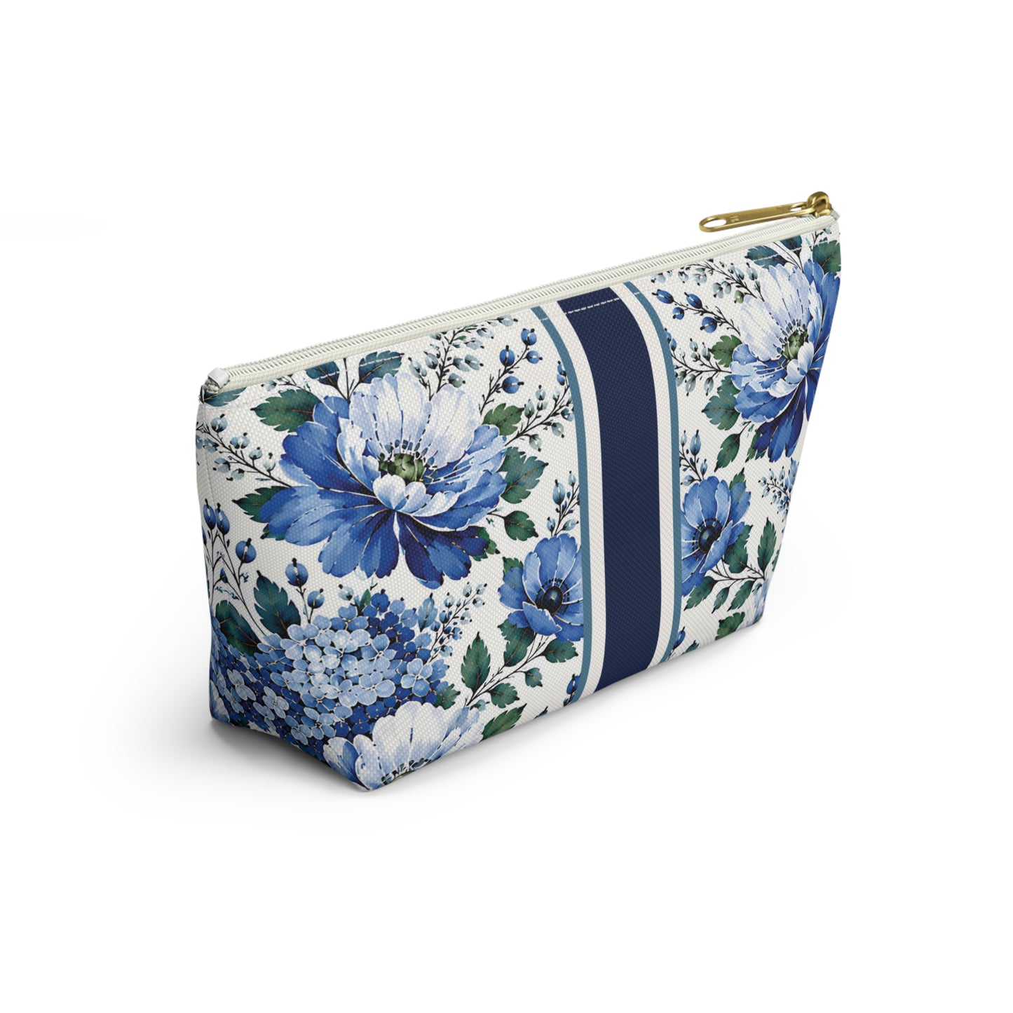 Cobalt Garden Mahjong Tile Bag