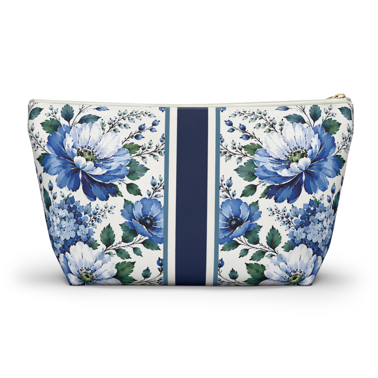 Cobalt Garden Mahjong Tile Bag