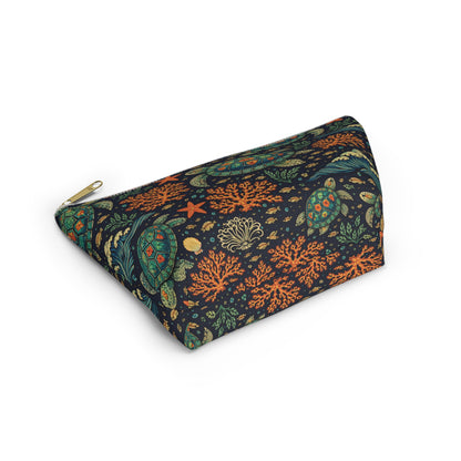 Indigo Reef Mahjong Card & Accessory Pouch