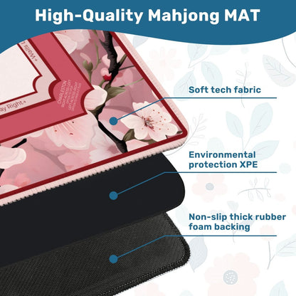 Blush Sakura Mahjong Mat