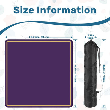 Amethyst Luxe Mahjong Mat