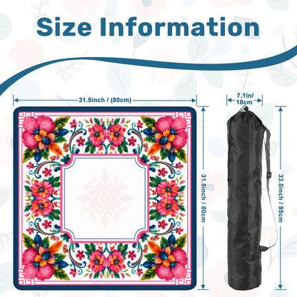 Fiesta Bloom Mahjong Mat