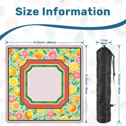Citrus Veranda Mahjong Mat