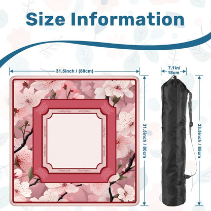 Blush Sakura Mahjong Mat