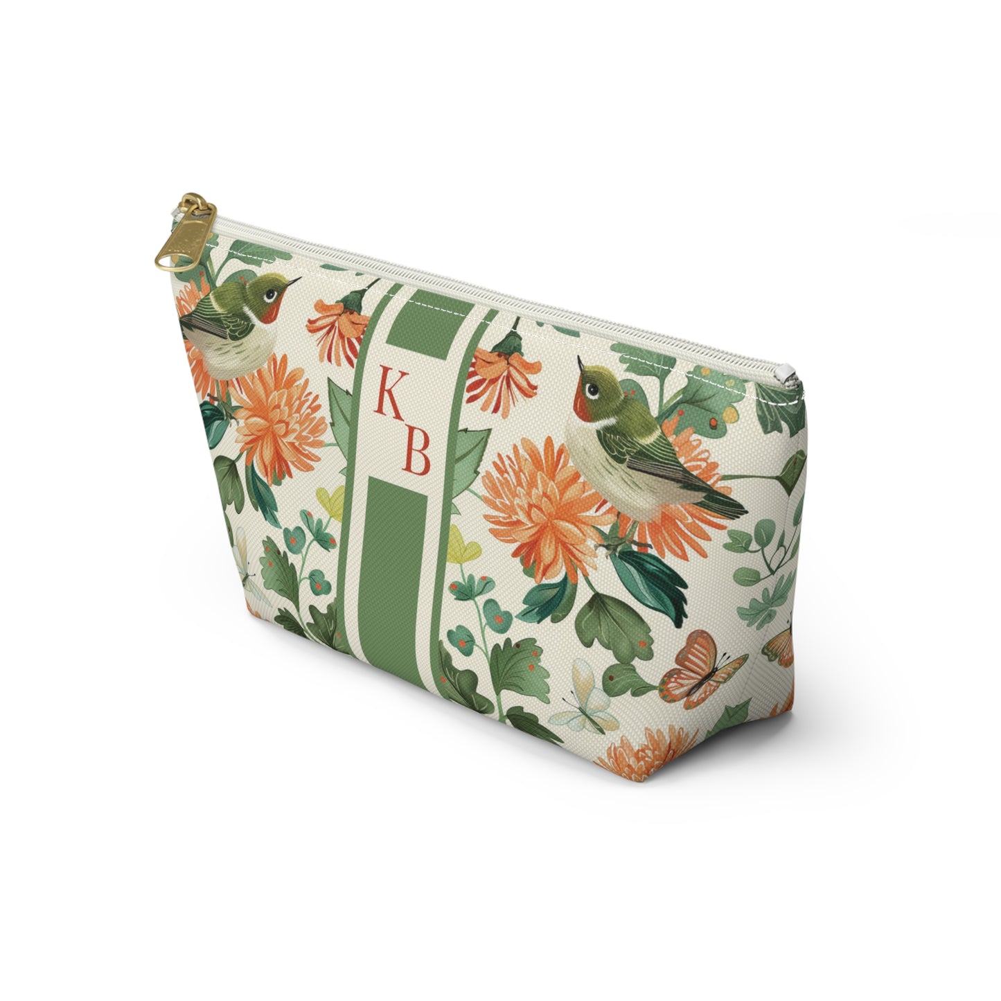 Aviary Garden Mahjong Card & Accessory Pouch