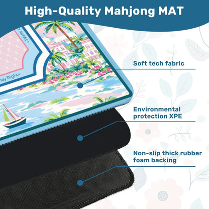 Palm Royale Mahjong Mat