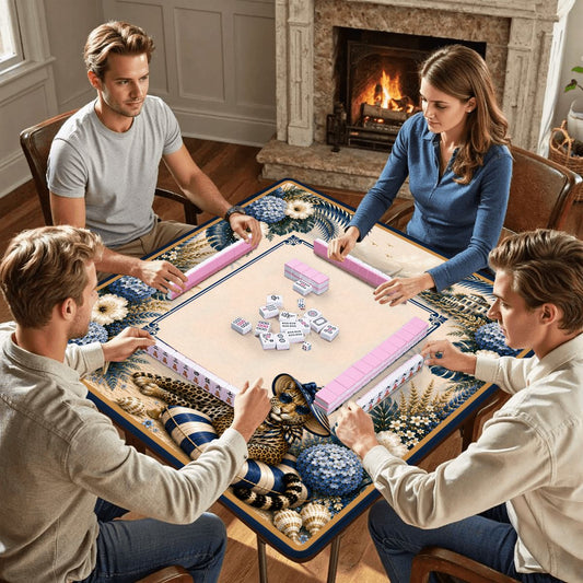 Riviera Leopard Mahjong Mat