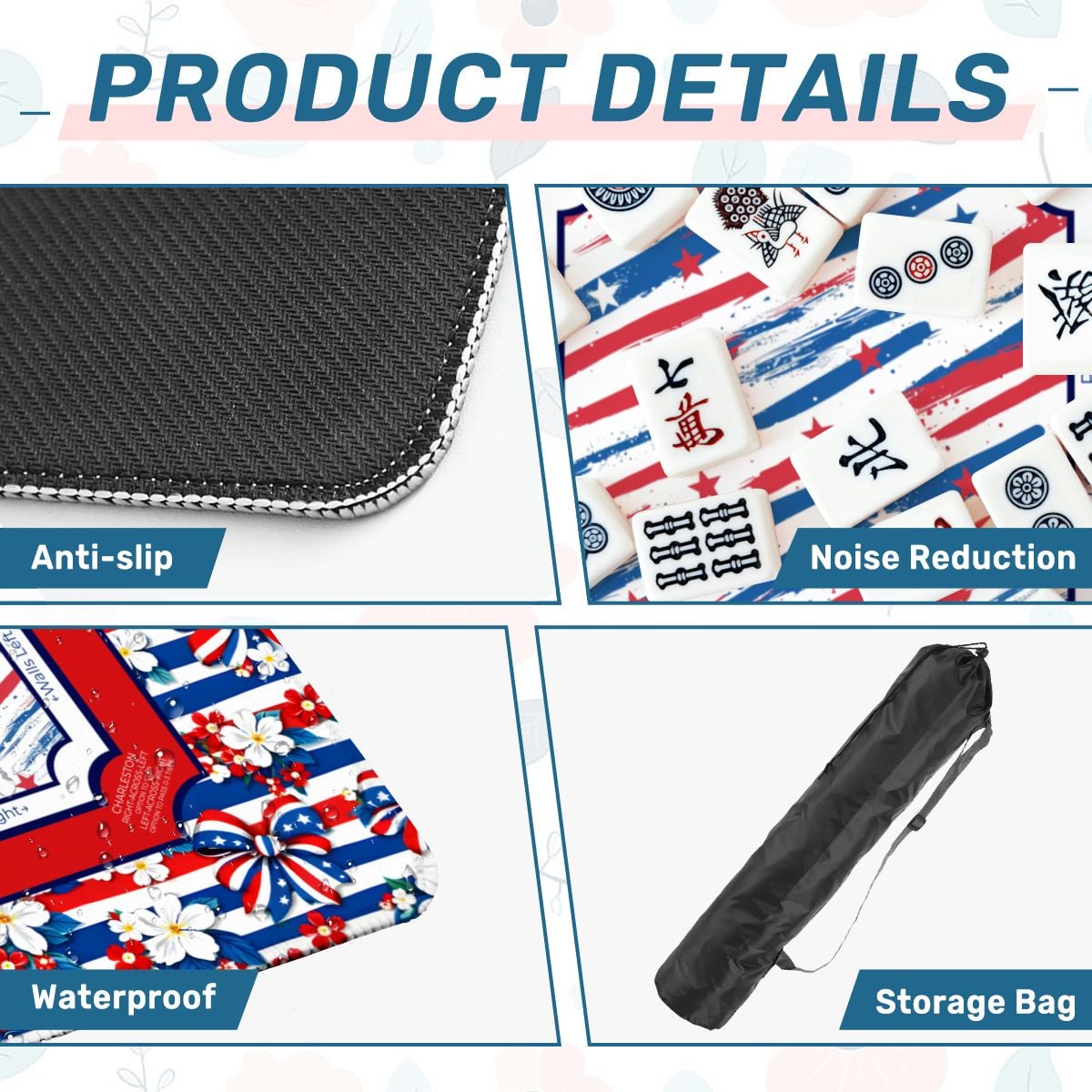 Liberty Regatta Mahjong Mat