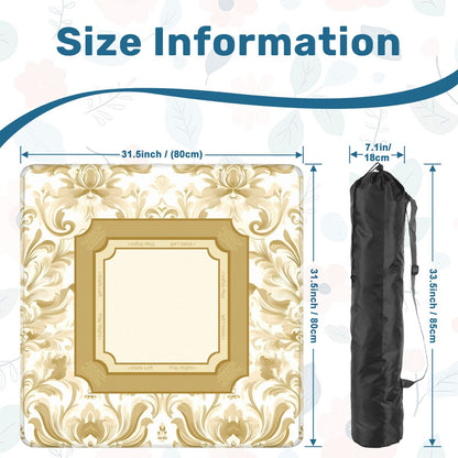 Champagne Conservatory Mahjong Mat