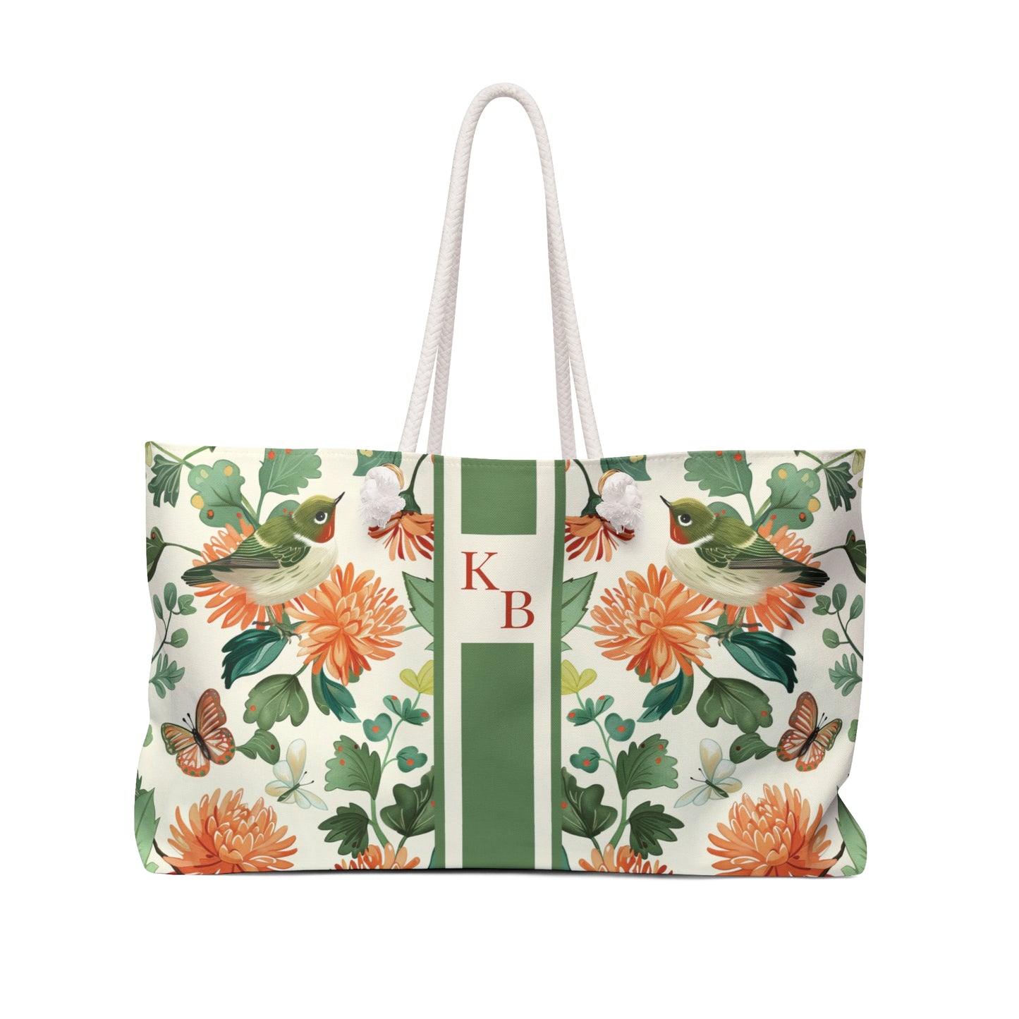 Aviary Garden Mahjong Rack Tote Bag