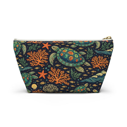 Indigo Reef Mahjong Card & Accessory Pouch