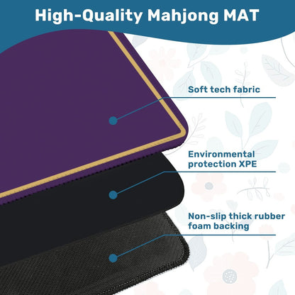 Amethyst Luxe Mahjong Mat