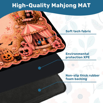Palm Beach Summerween Mahjong Mat
