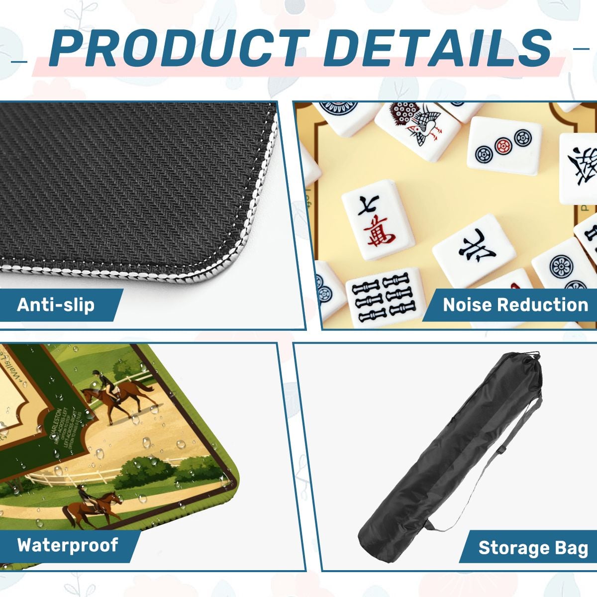 Grand Prix Estate Mahjong Mat